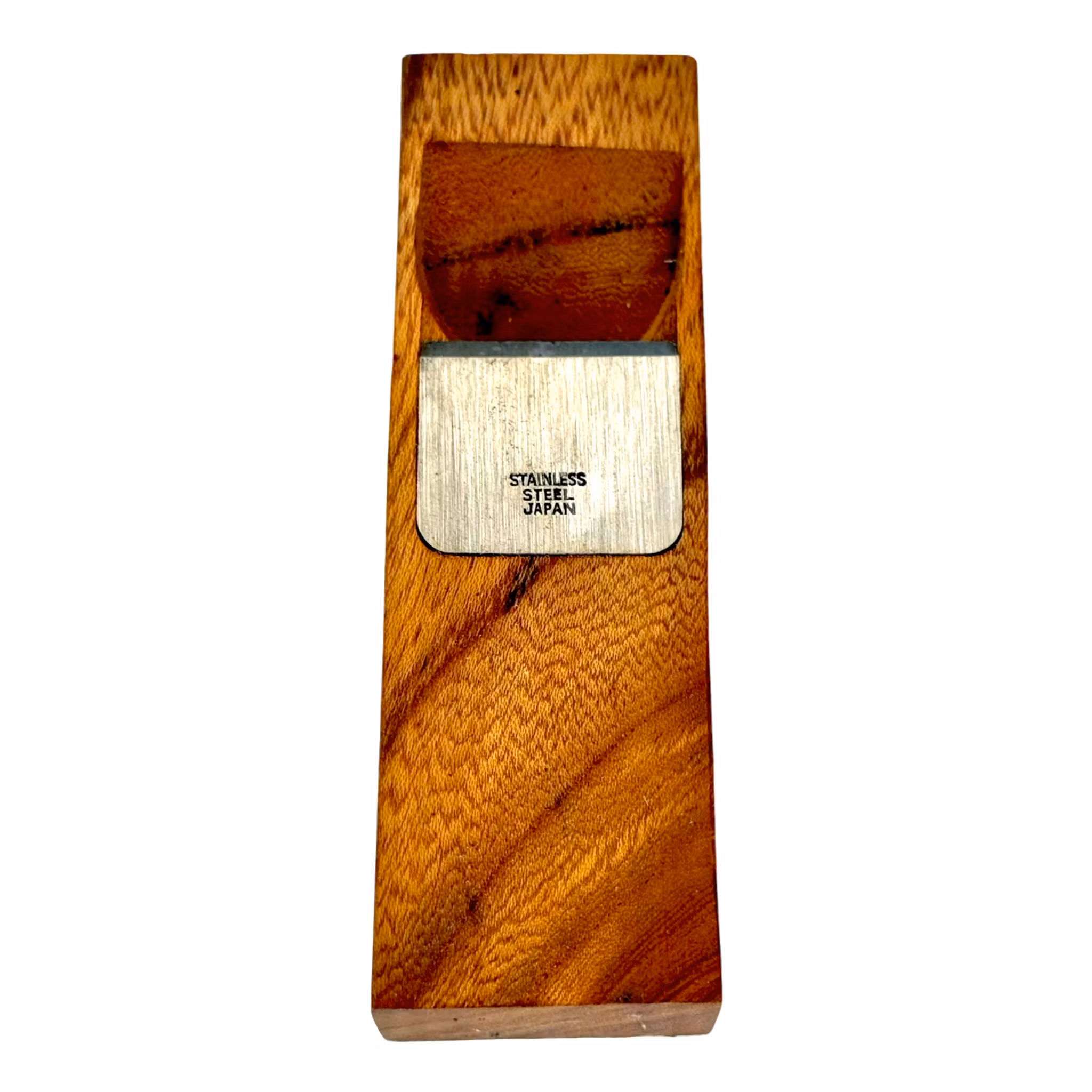 Caja de herramientas en miniatura con abridor de botellas, sacacorchos, sierra de mano, teca, Japón