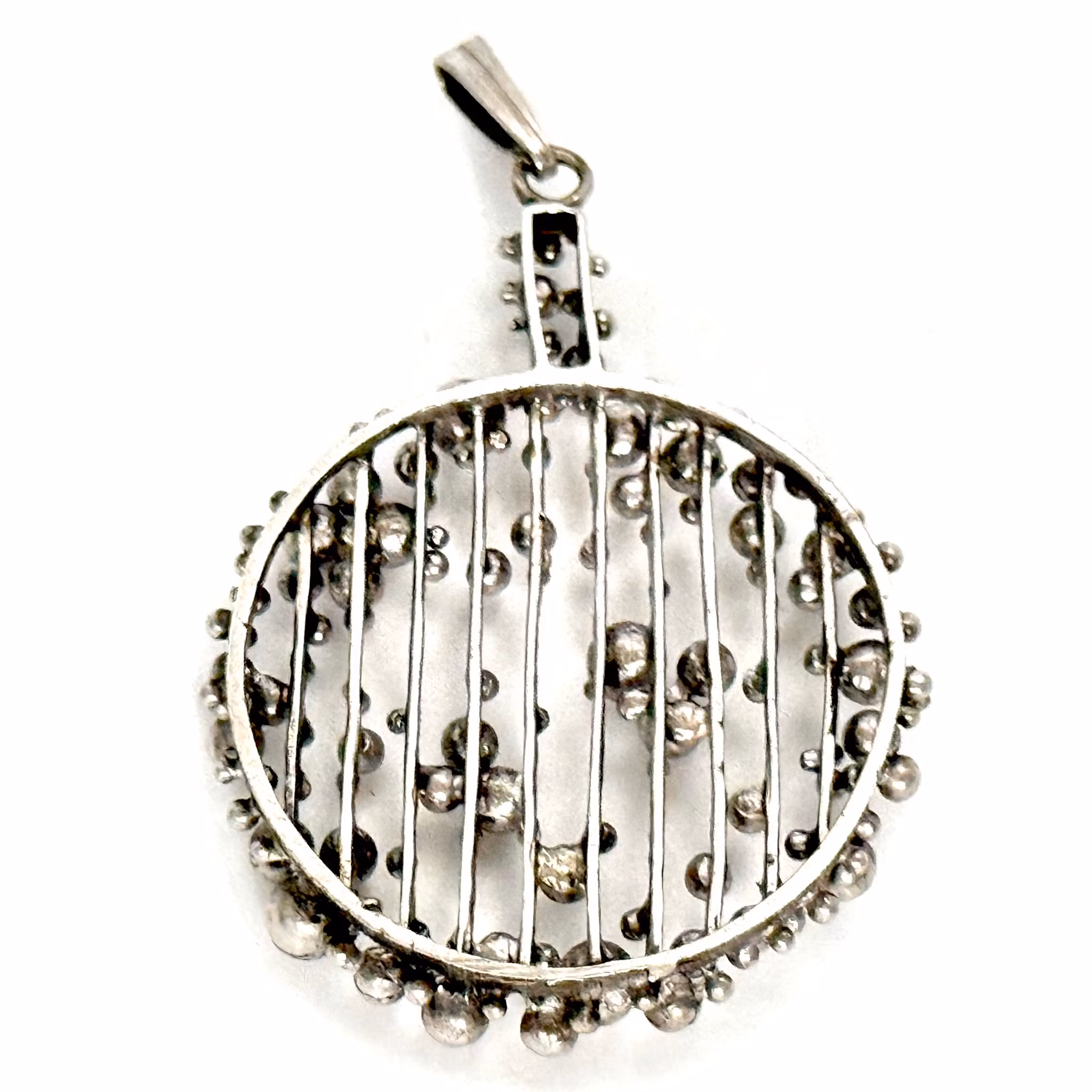 Hanger in zilver, Fins design