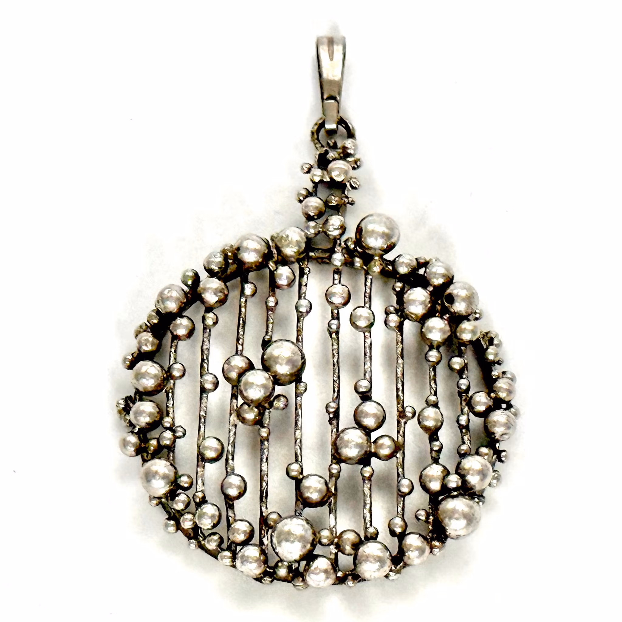 Hanger in zilver, Fins design