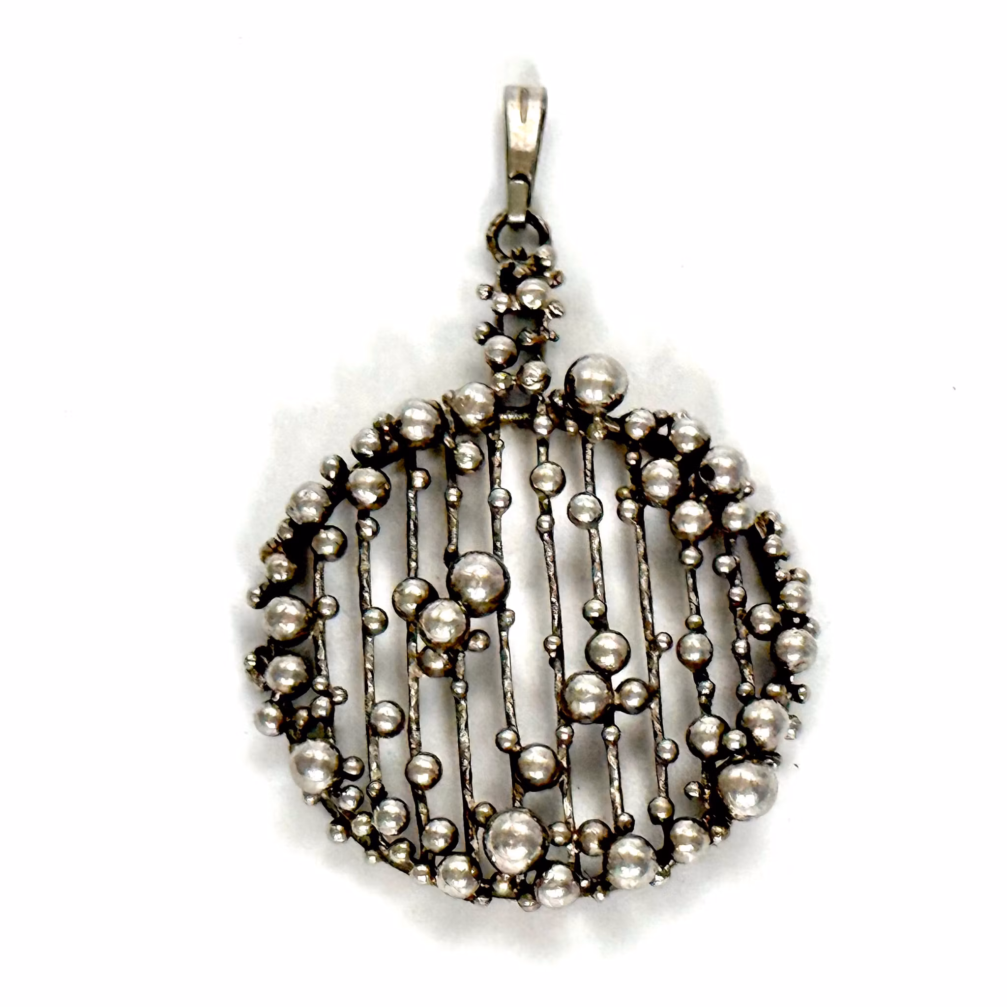 Hanger in zilver, Fins design