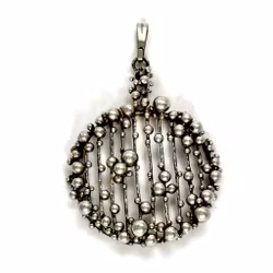 Hanger in zilver, Fins design