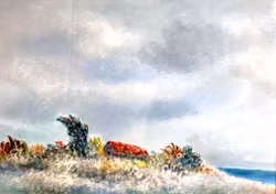 Giovanni Omiccioli (Roma 1901 – 1975). Dipinto, firmato