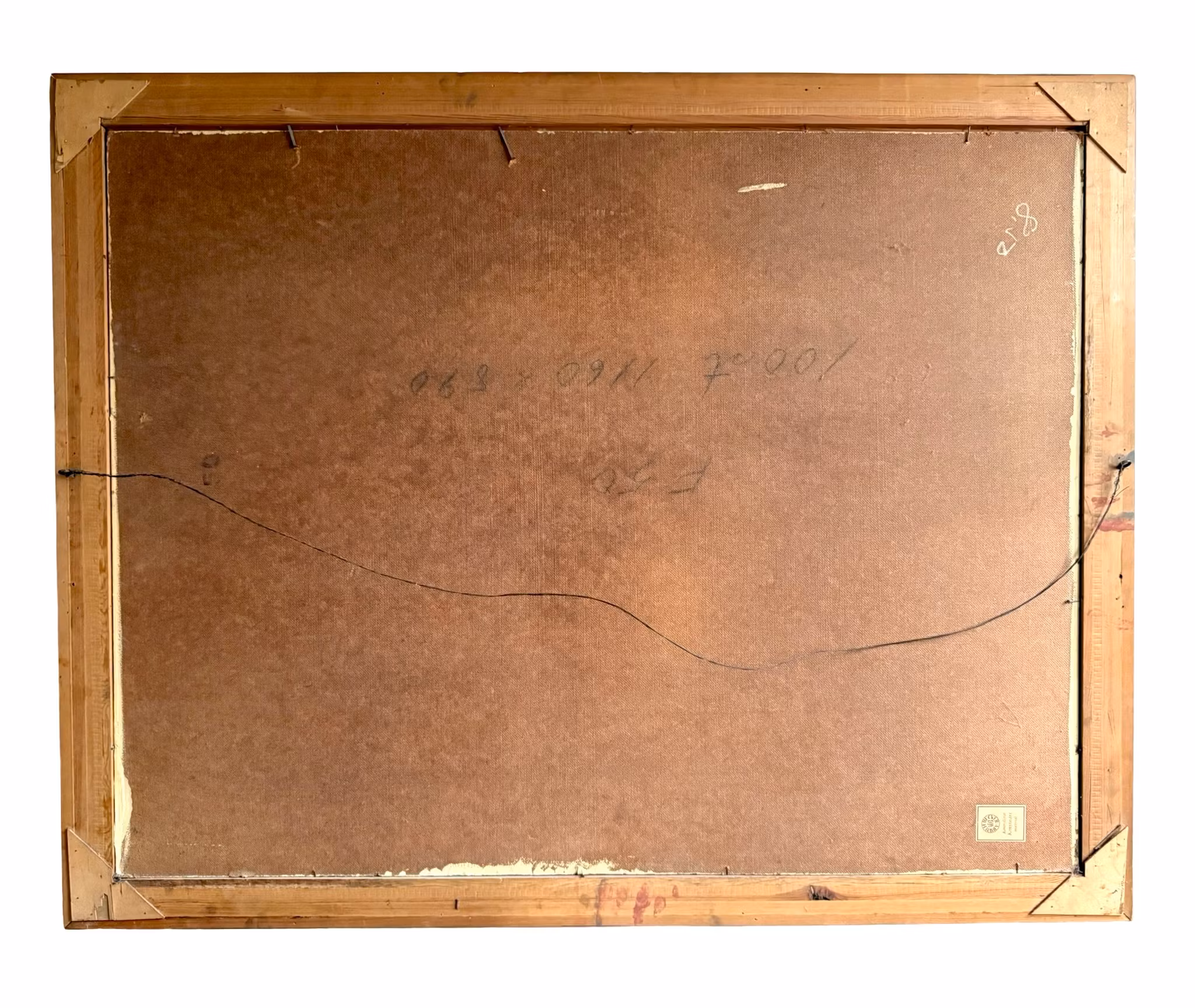 Erik Bergqvist (1910-1978) Olja på pannå, signerad och daterad 1946