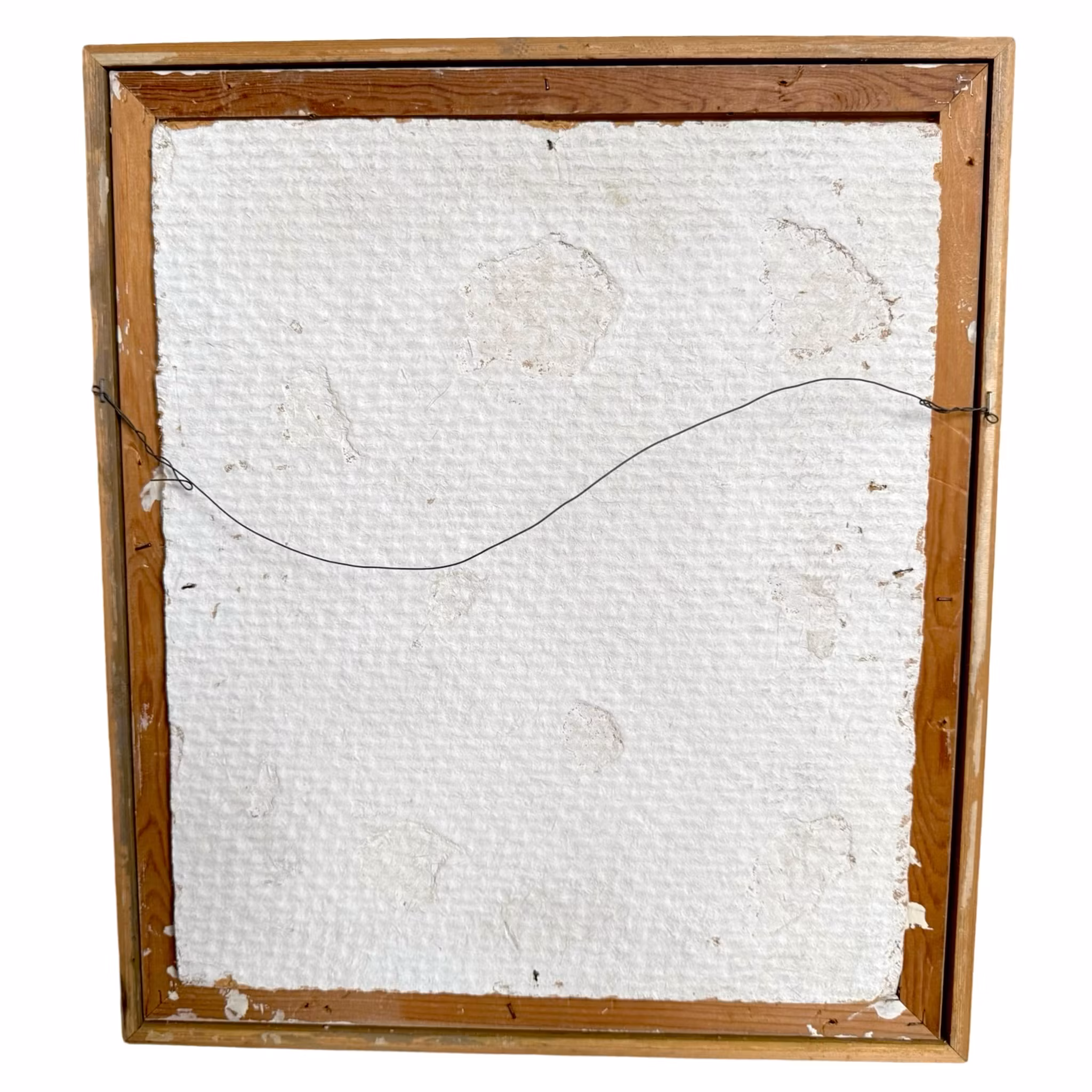 H Isaksson, Oliemaleri på panel, Signeret