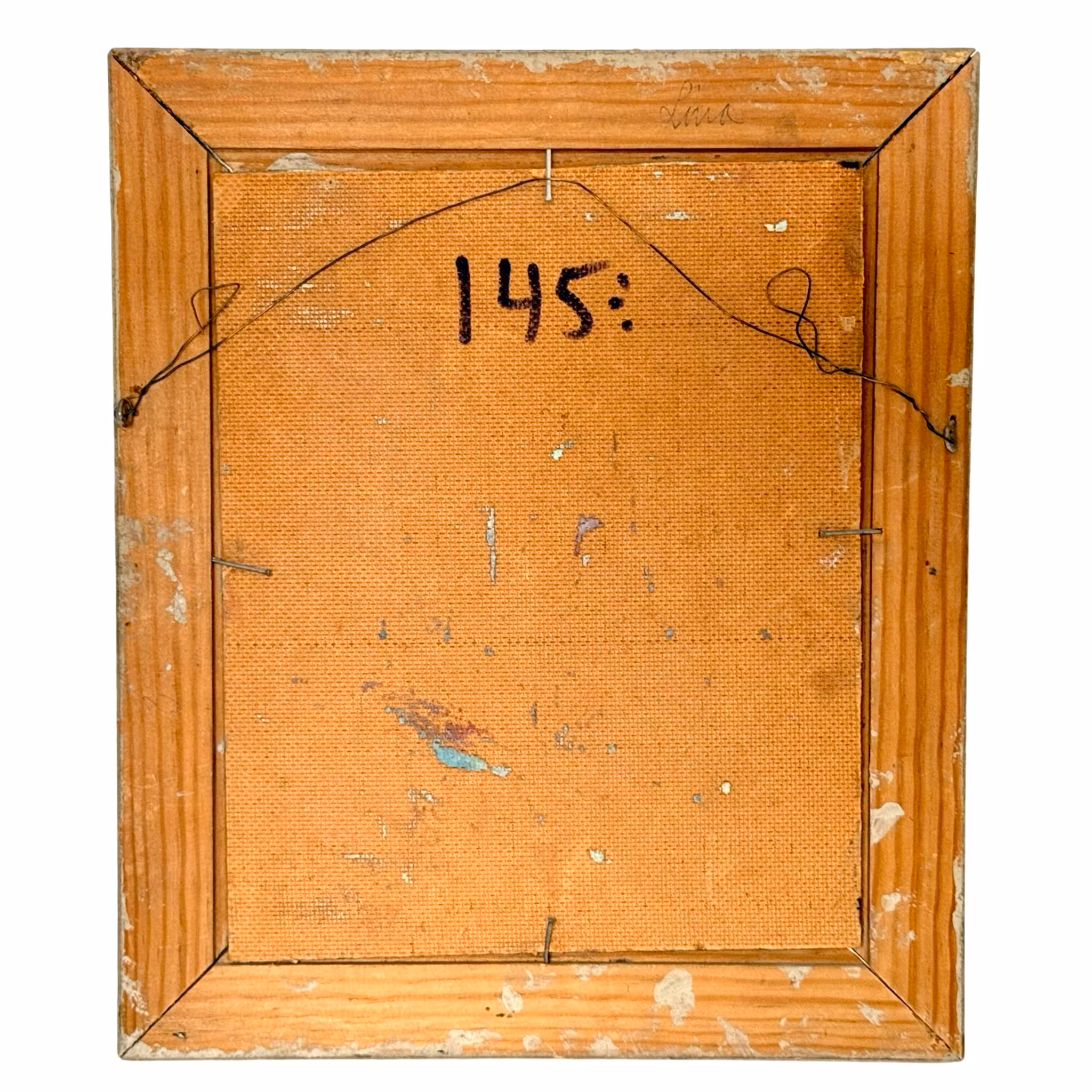 G. Lind, Oljemaleri på panel, Signert