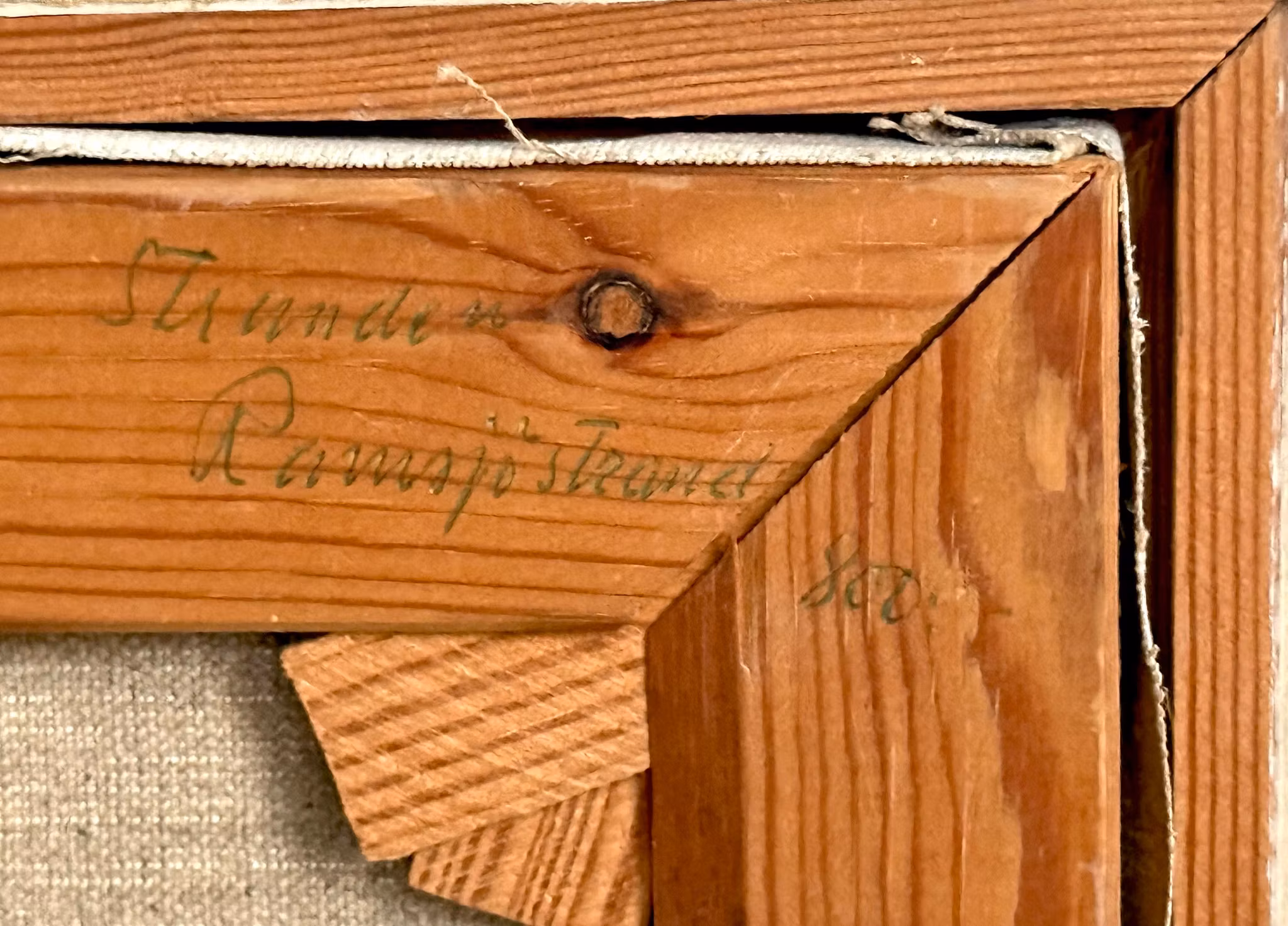 Helge Cardell (1902-1972), öljymaalaus kankaalle, signeerattu