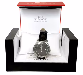 Tissot T-classic Tradition, Safir glas, Herr armbandsur