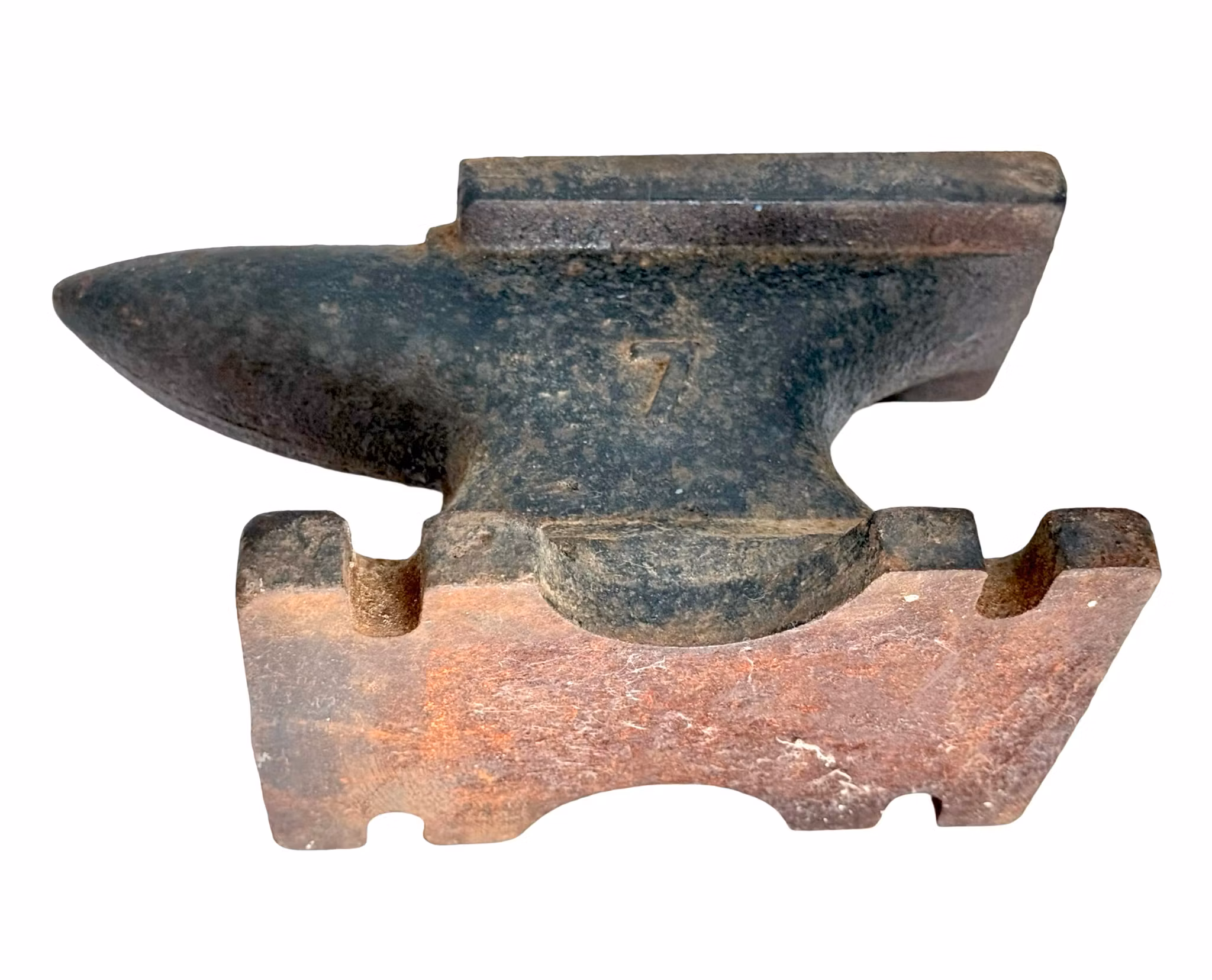 Smidesstäd, järn, nummer 7