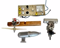 Modellflyg Motor, OKCUB. 0,8cc USA m.m.