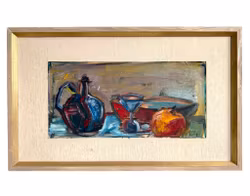 Louis Zelig (1922-1993), Olieverf op paneel, Gesigneerd