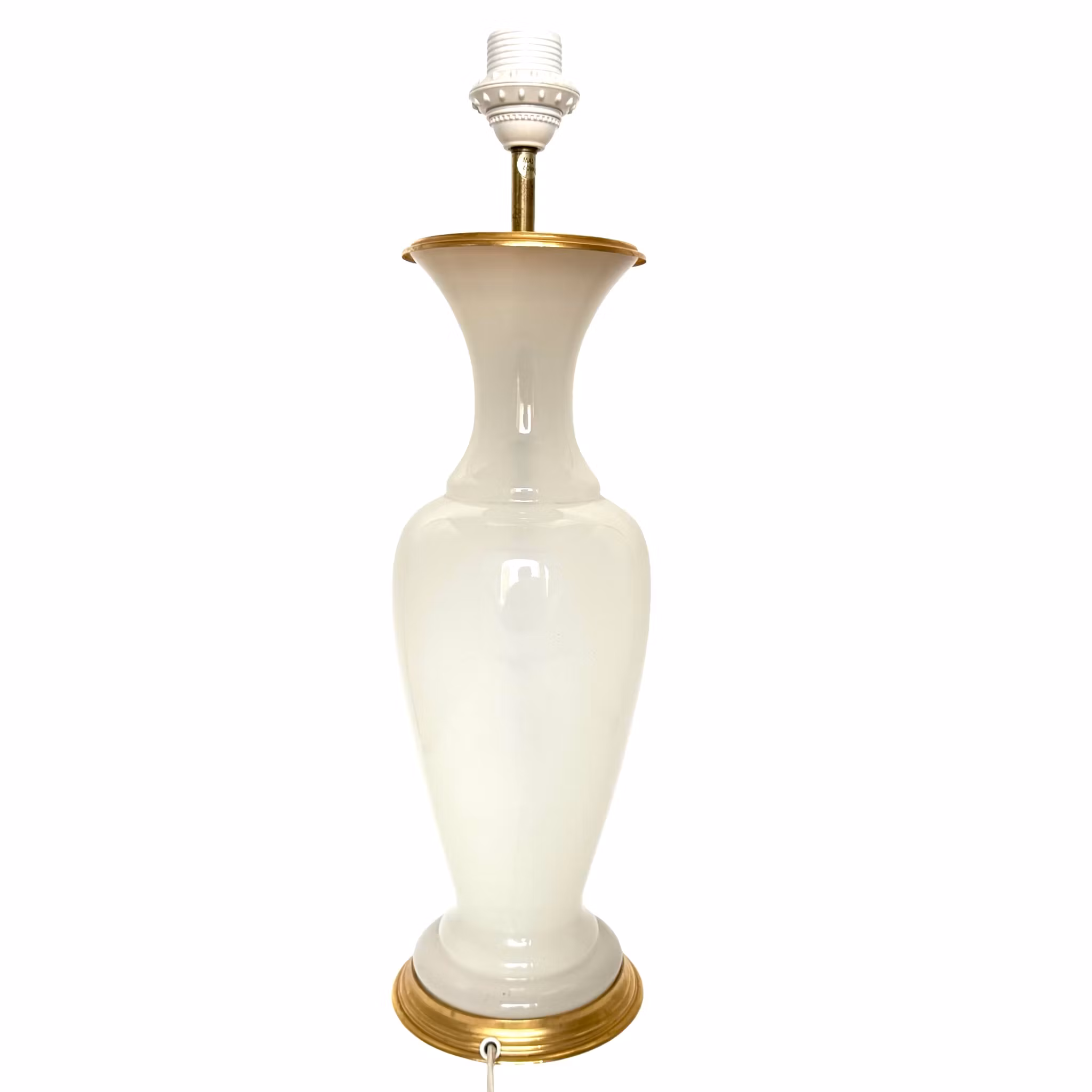 Tafellamp Fratelli Ferro Murano Opaline glas, Italië