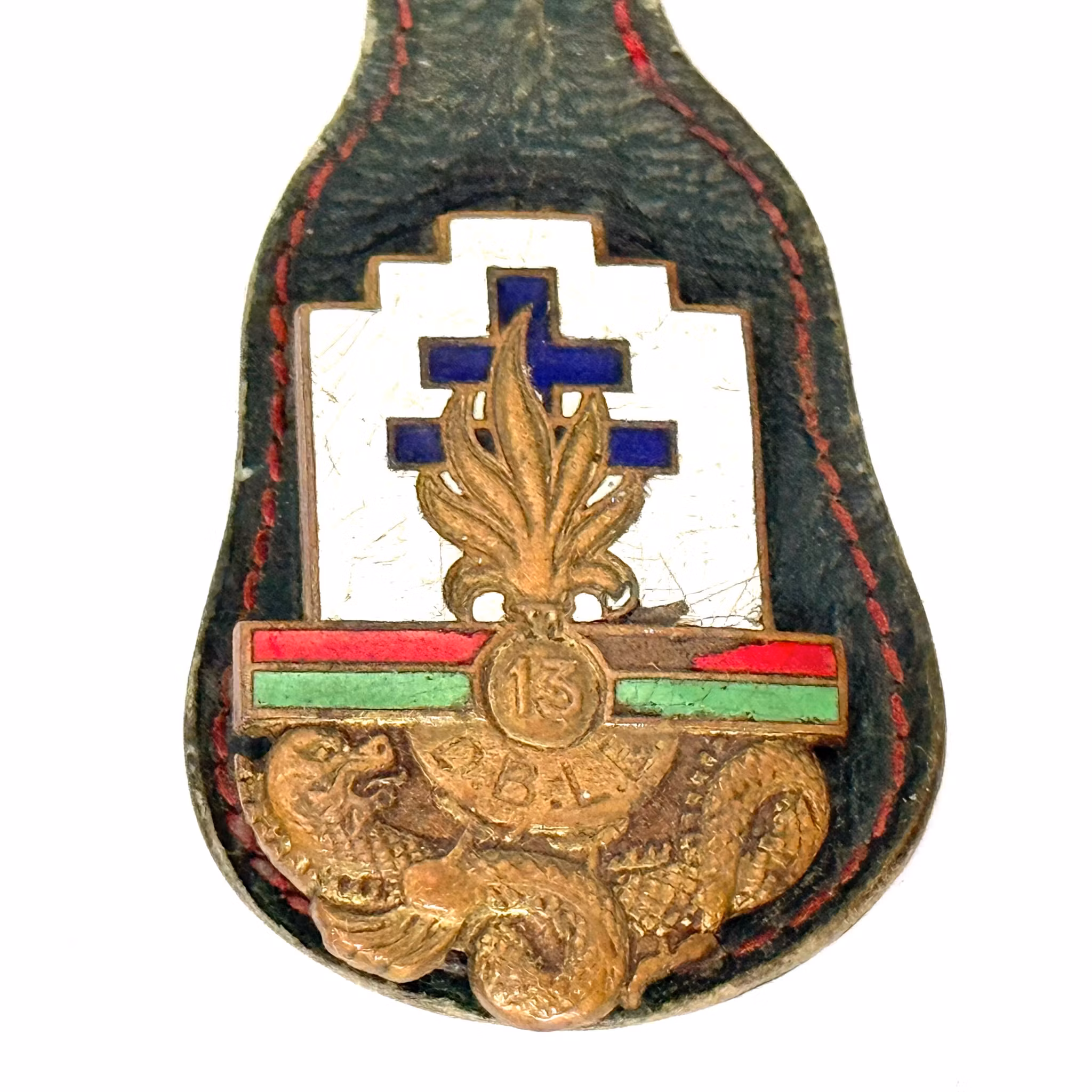 Insignia del regimiento de la 13.ª Semibrigada de la Legión Extranjera DBLE, Dragon Paris