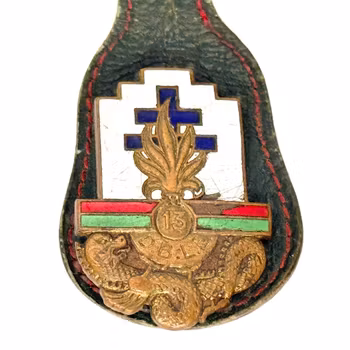 Regementsmärke för 13:e D.B.L.E främlingslegionens demibrigad, Dragon Paris