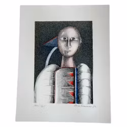 Uno Svensson (Suecia 1929-2012). Litografía 100/125, firmada y fechada -92