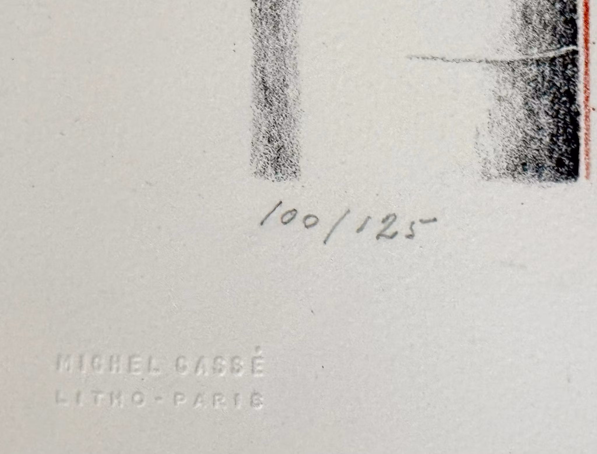 Uno Svensson (Suecia 1929-2012). Litografía 100/125, firmada y fechada -92