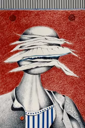 Uno Svensson (Zweden 1929-2012). Lithografie 196/200, gesigneerd en gedateerd -87