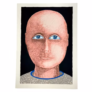 Uno Svensson (Ruotsi 1929-2012). Litografia