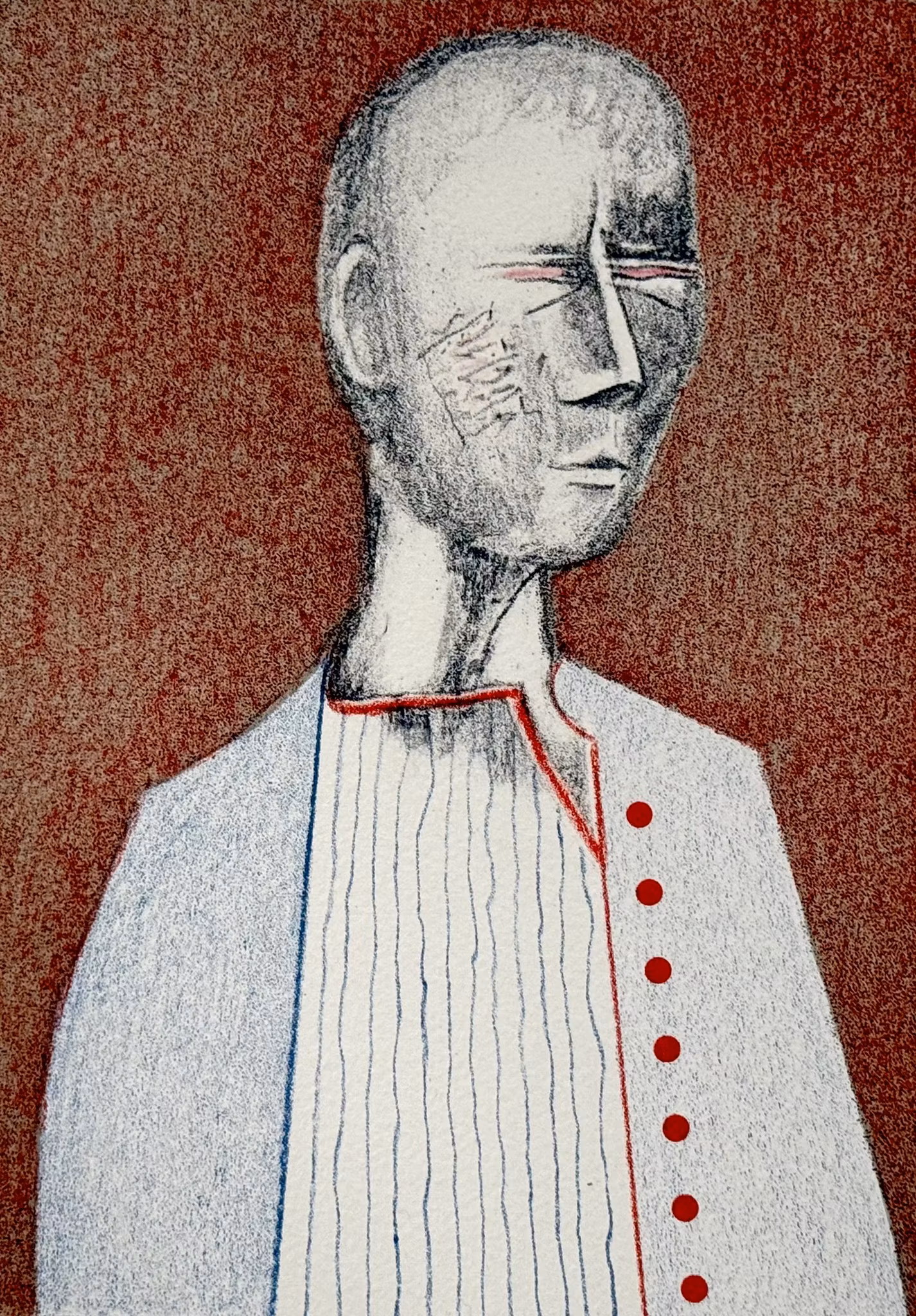 Uno Svensson (Sverige 1929-2012). Litografi 100/125, signert og datert -92