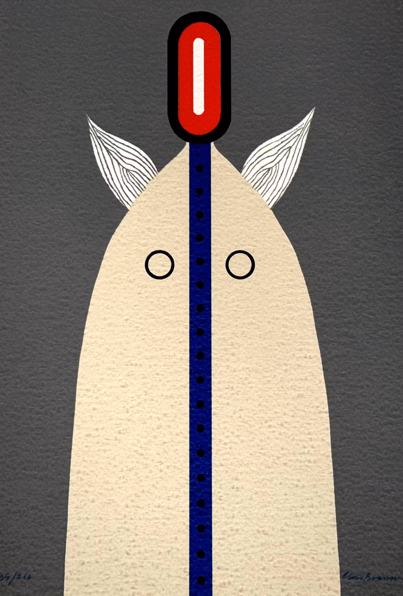 Uno Svensson (Sverige 1929-2012). Litografi 109/200, signert