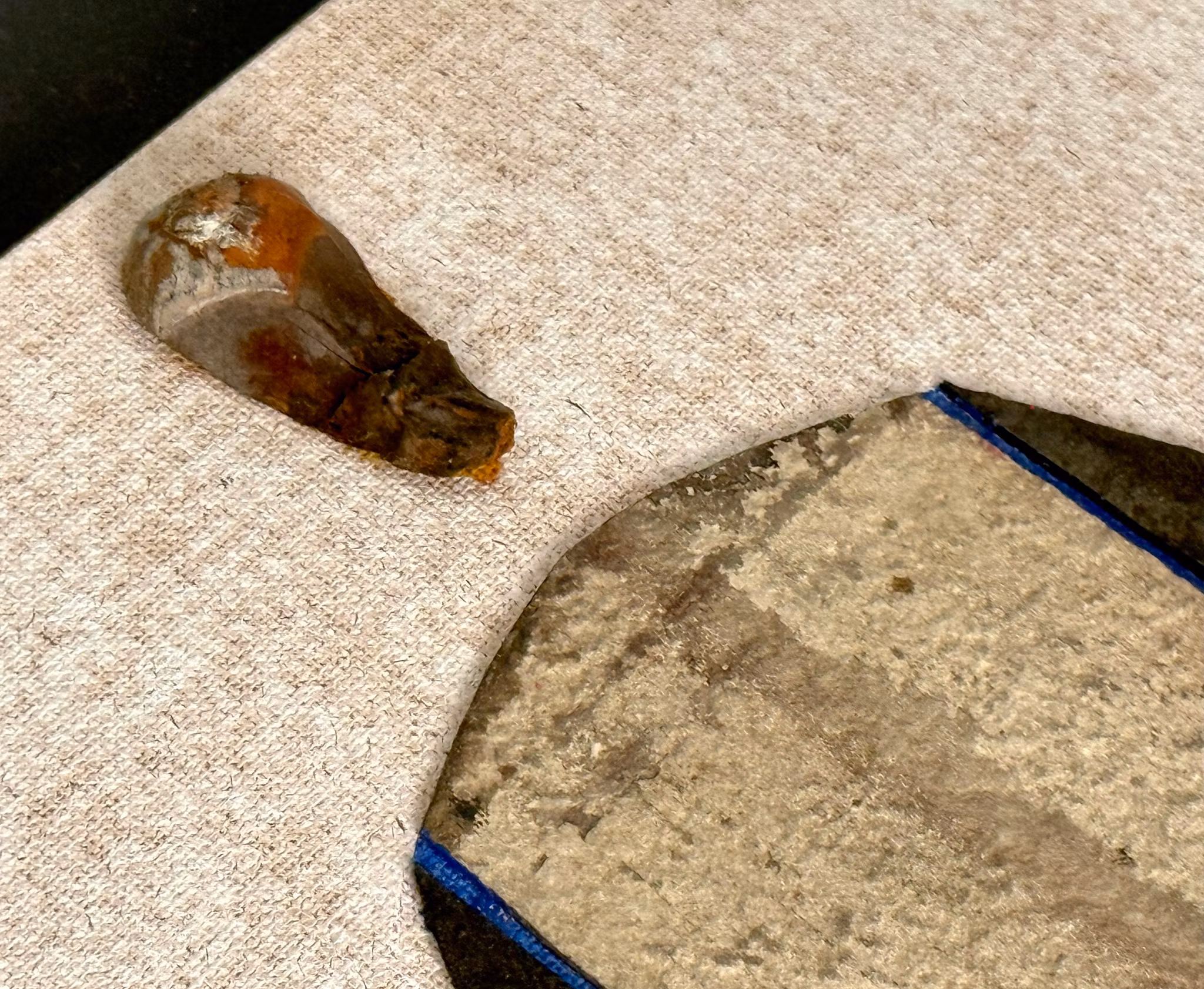 Uno Svensson (Svezia 1929-2012). Acrilico e legno su carta, incollato su pannello, firmato