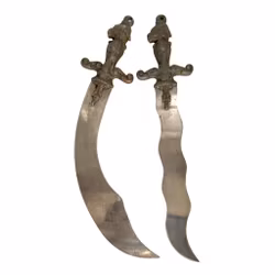 Vintage Souvenir Zwei orientalische Schwerter