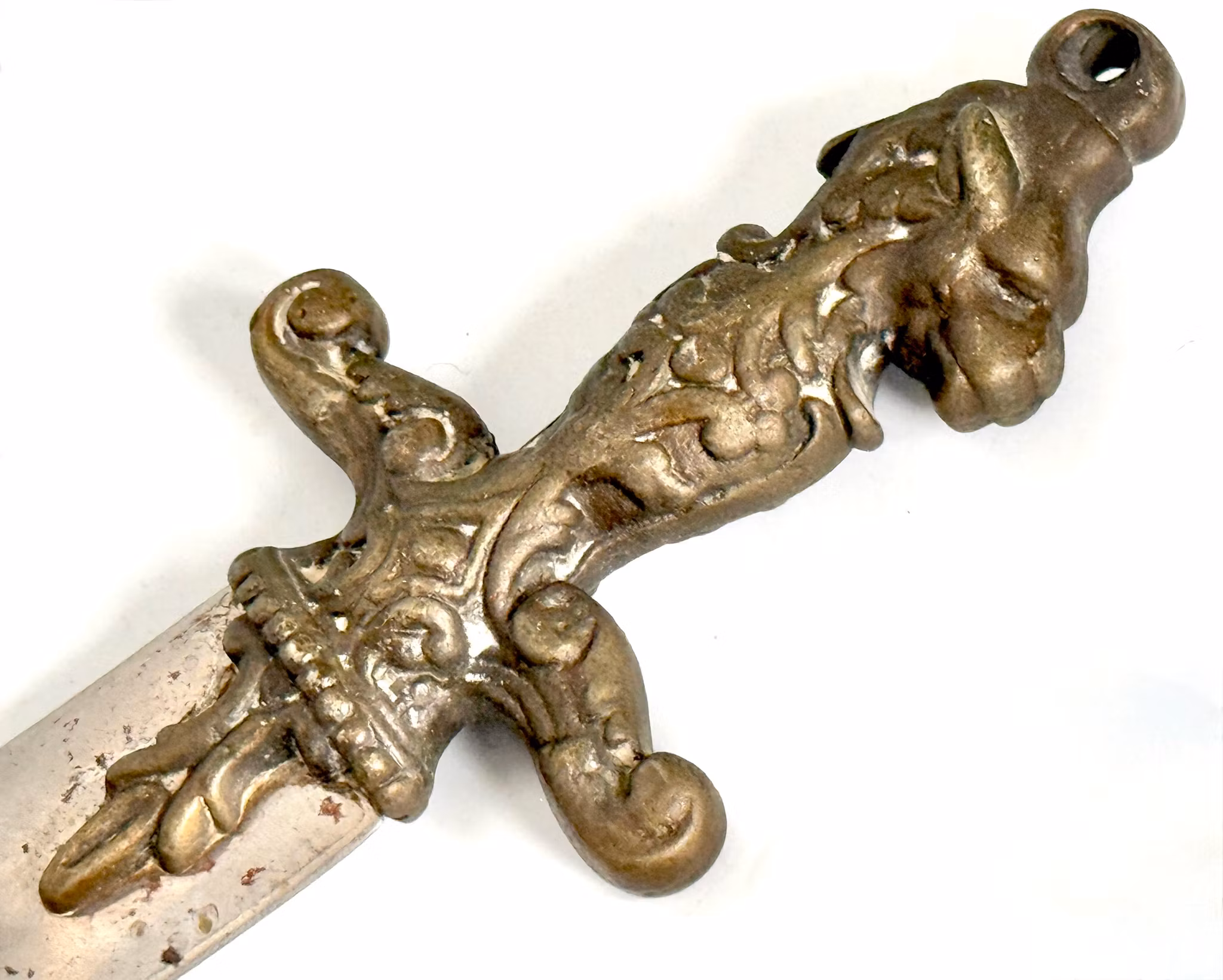 Vintage Souvenir Two Oriental Swords