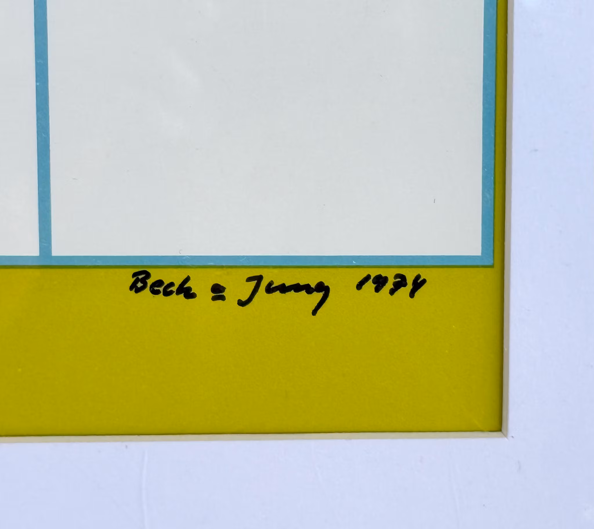 Holger Bäckström e Bo Ljungberg (Svezia 1939-1997 - 1939-2000). litografia a colori 158/275, firmata Beck & Jung 1974