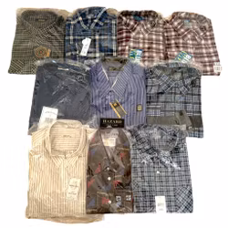 10 st, Blue Wear, Lord Joe, André Leon, m.m. skjortor xxl, 7 av 10, 100 % bomull.