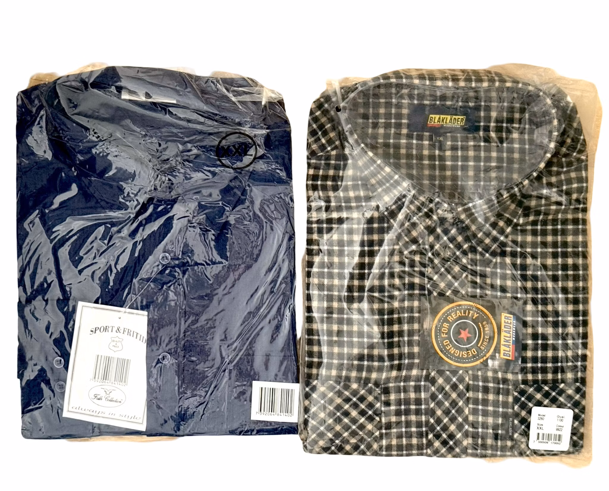 10 kpl, Blue Wear, Lord Joe, André Leon jne. paidat xxl