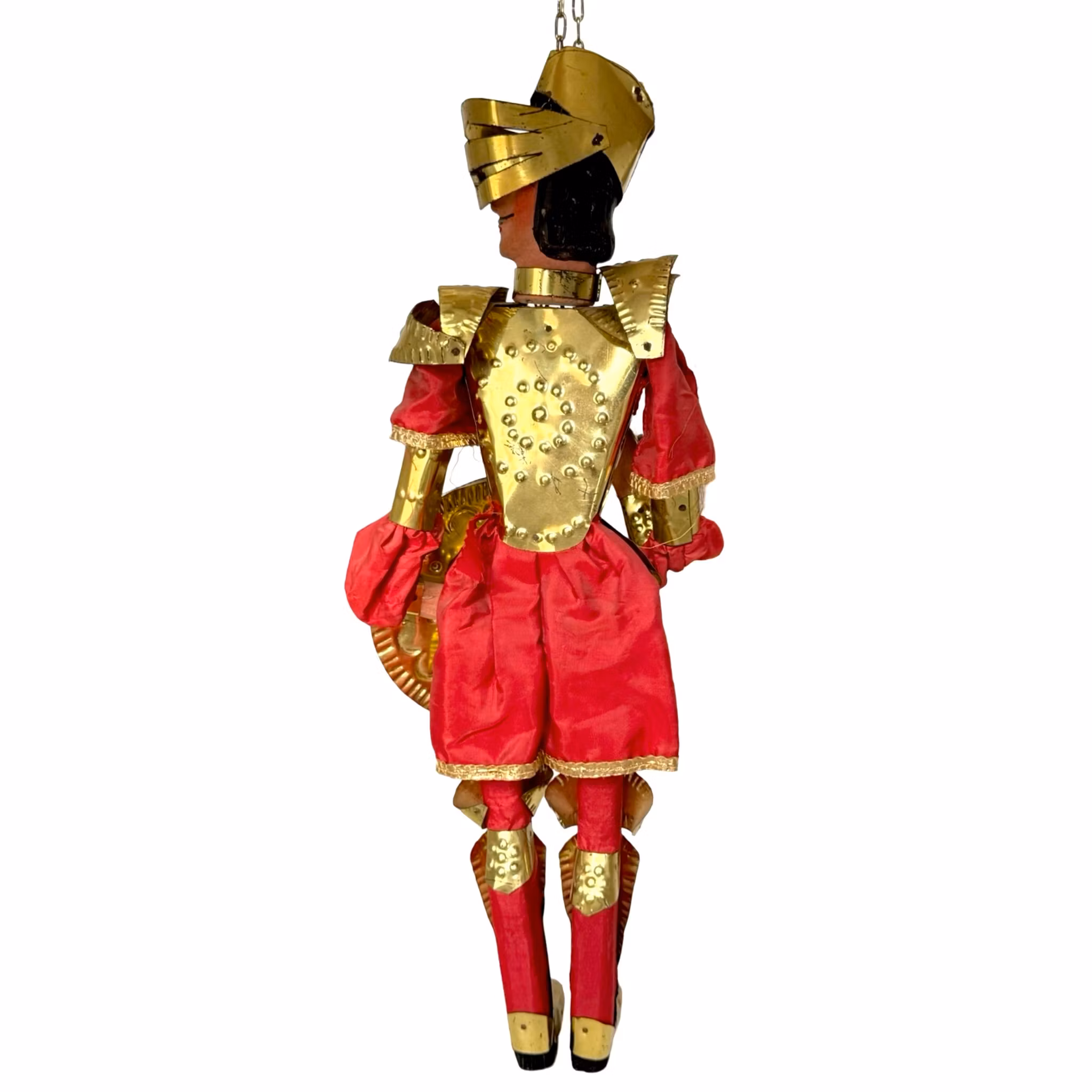 Vintage sizilianische Marionette Ritter Soldat