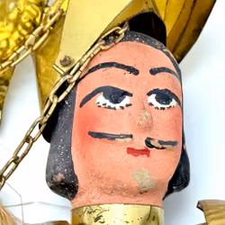 Vintage sisilialainen nukkeritarisotilas