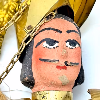 Vintage Siciliansk marionett riddare soldat