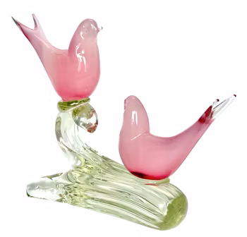 Skulptur, glas, FM Konstglas, Ronneby Sverige