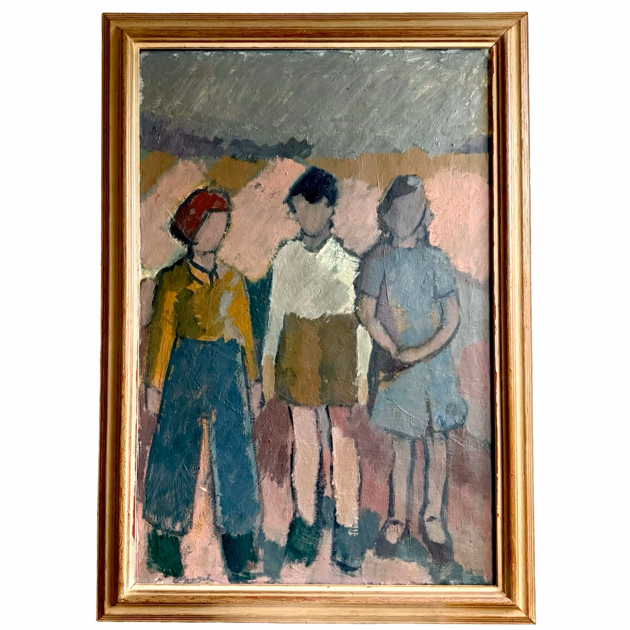 Sven Gillgren ( Sverige 1889-1966). Oljemålning på duk