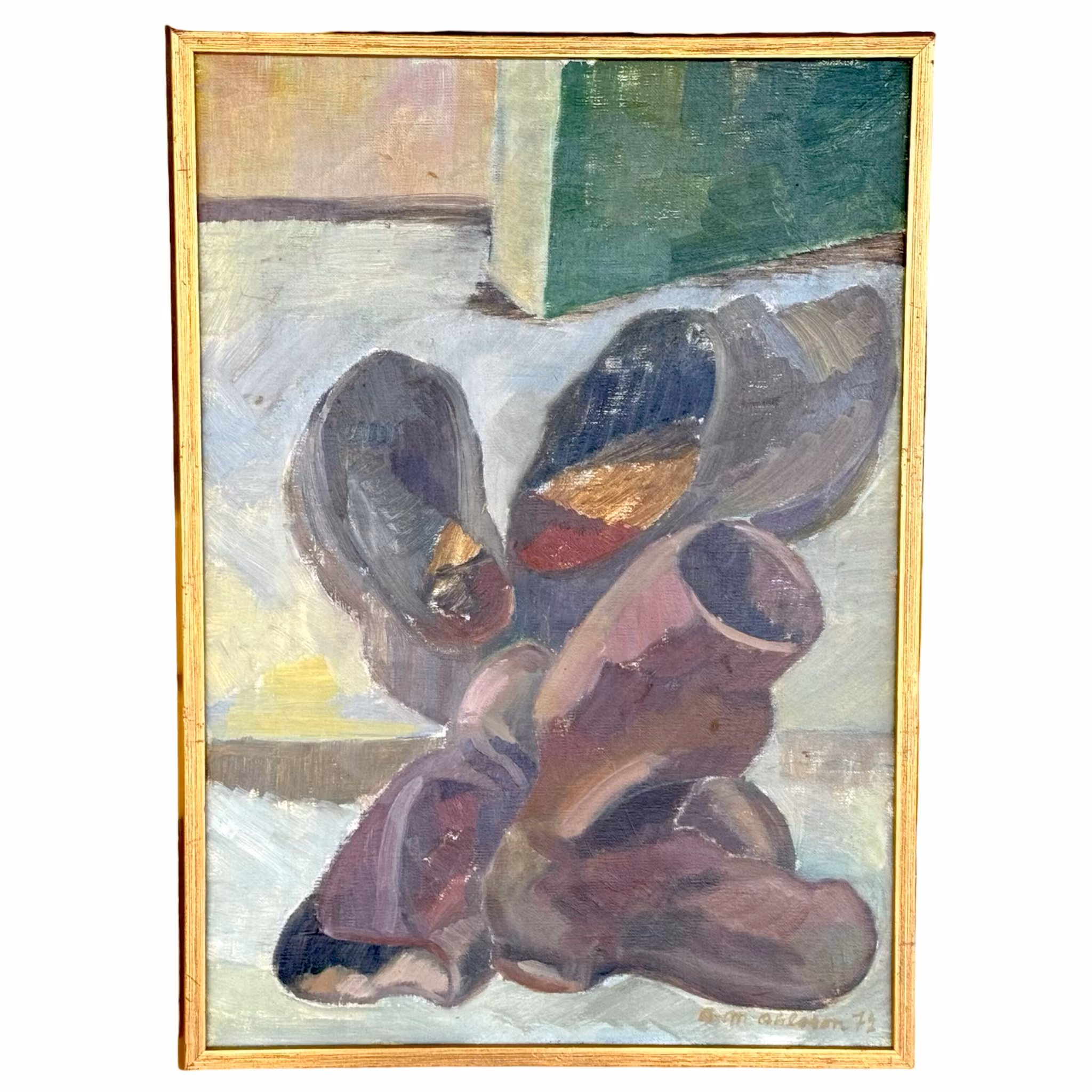 Ann Marie Ohlssen, Oljemålning på duk, Signerad