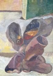 Ann Marie Ohlssen, Oljemålning på duk, Signerad