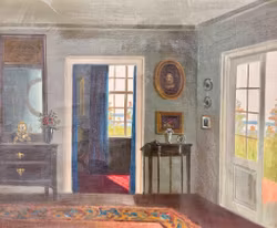 Frederik Wilhelm Svendsen (Dania 1885-1975). Obraz olejny na płótnie, sygnowany