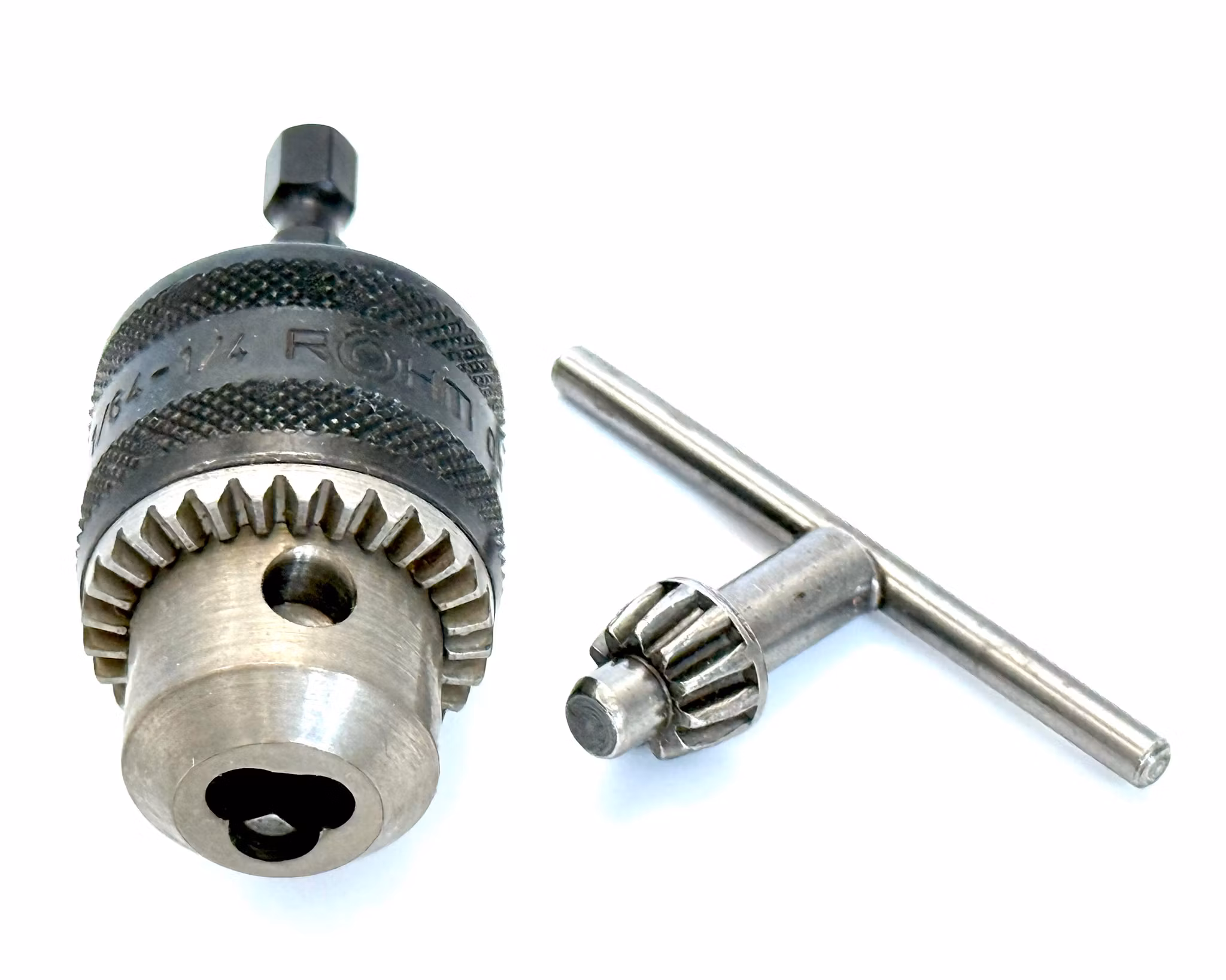 Röhm Drill chuck Impact drill S14 1/64-1/4 0.5- 6.5 L with key