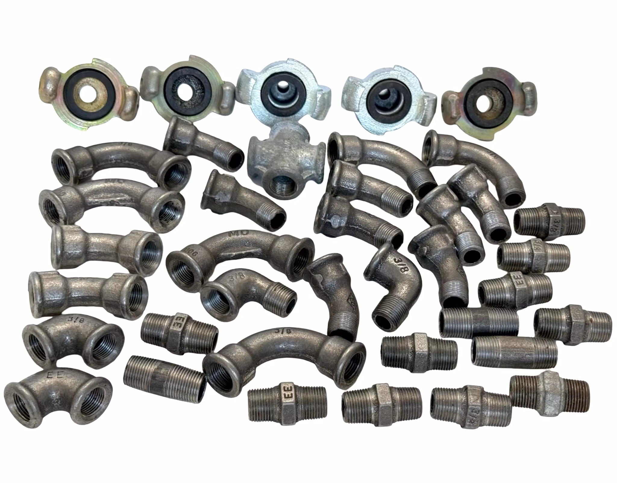 Diversos accesorios de tuberías y válvulas Artículos de plomería