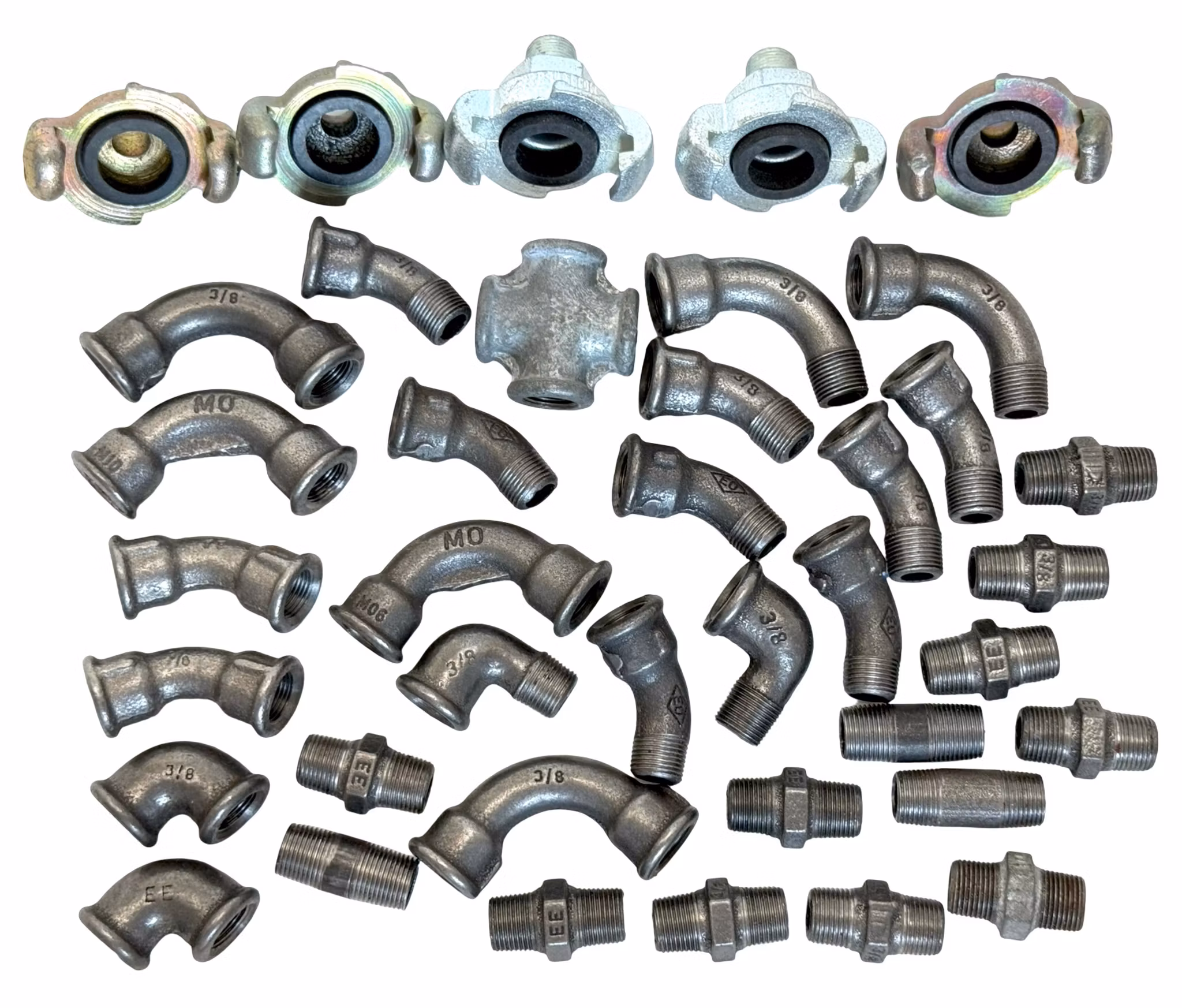 Diversos accesorios de tuberías y válvulas Artículos de plomería