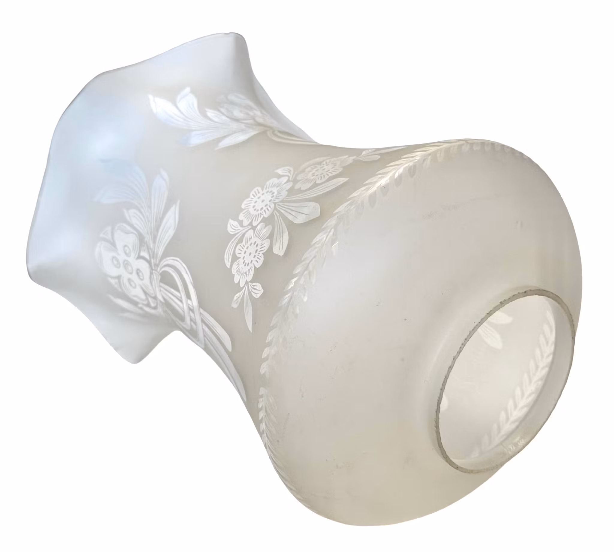 Antik Bordsfotogenlampa, zink, i form av stående kvinna