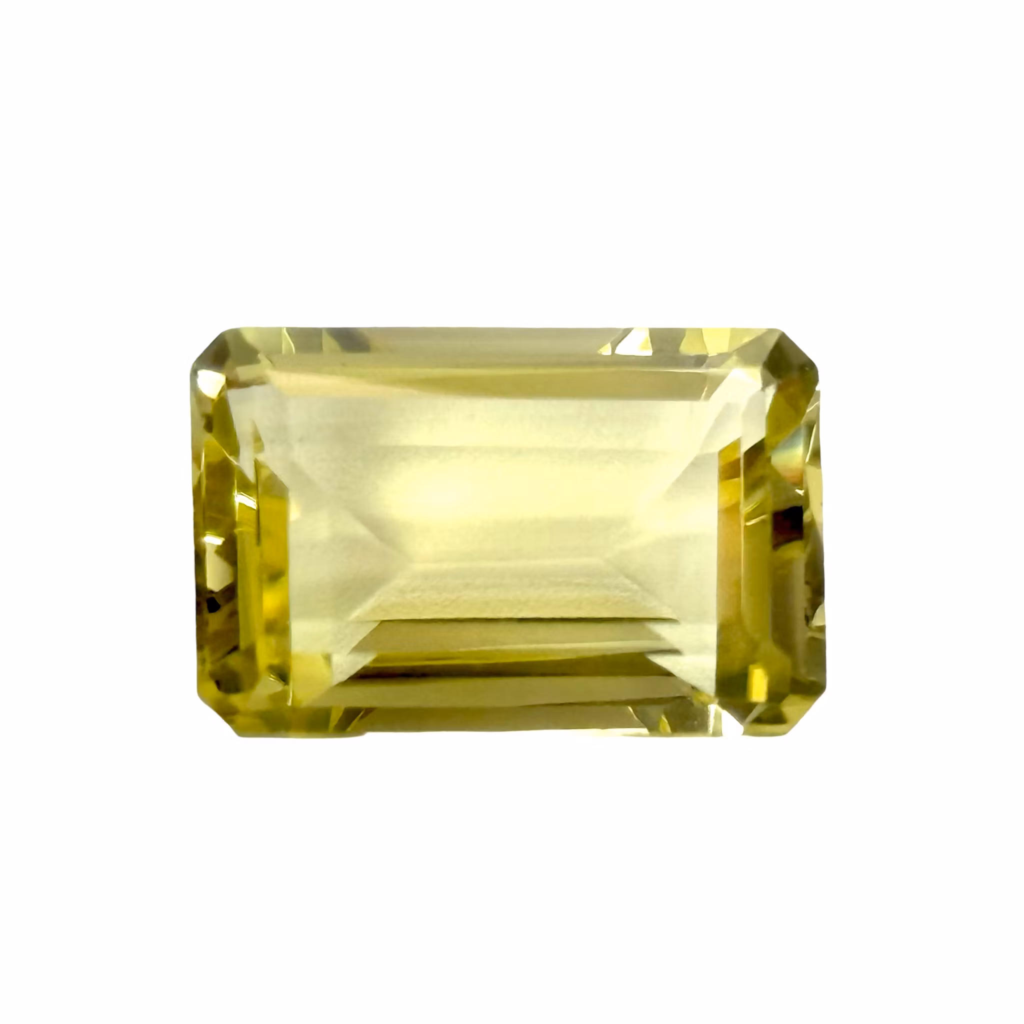 21.26 Karat naturlig obehandlad Citrin med certifikat