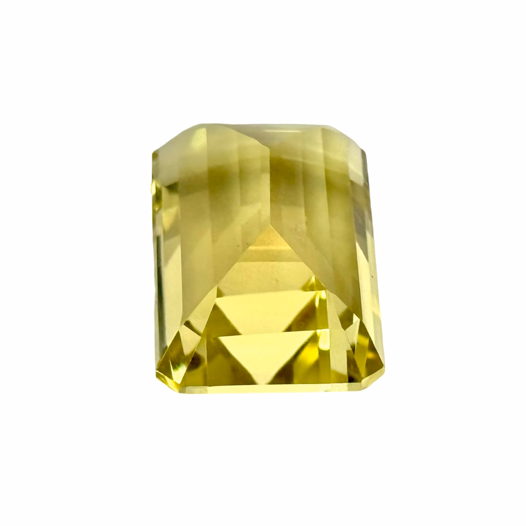 21.26 Karat naturlig obehandlad Citrin med certifikat