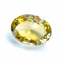 17,69 karaat natuurlijke onbehandelde citrien met certificaat