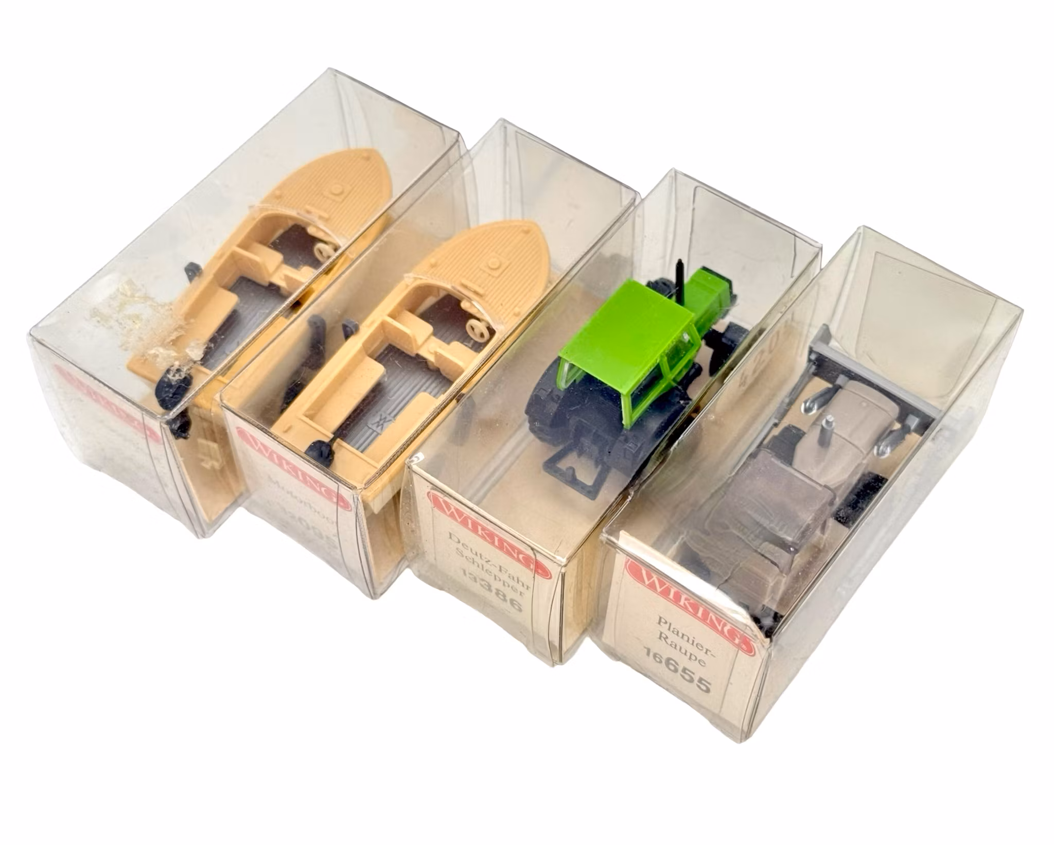 4 pcs, Wiking vehicles