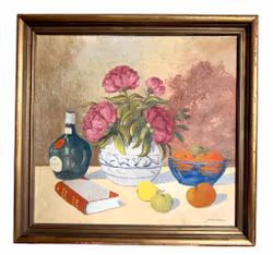 Lars Gunnarsson, Oljemålning på duk, Signerad