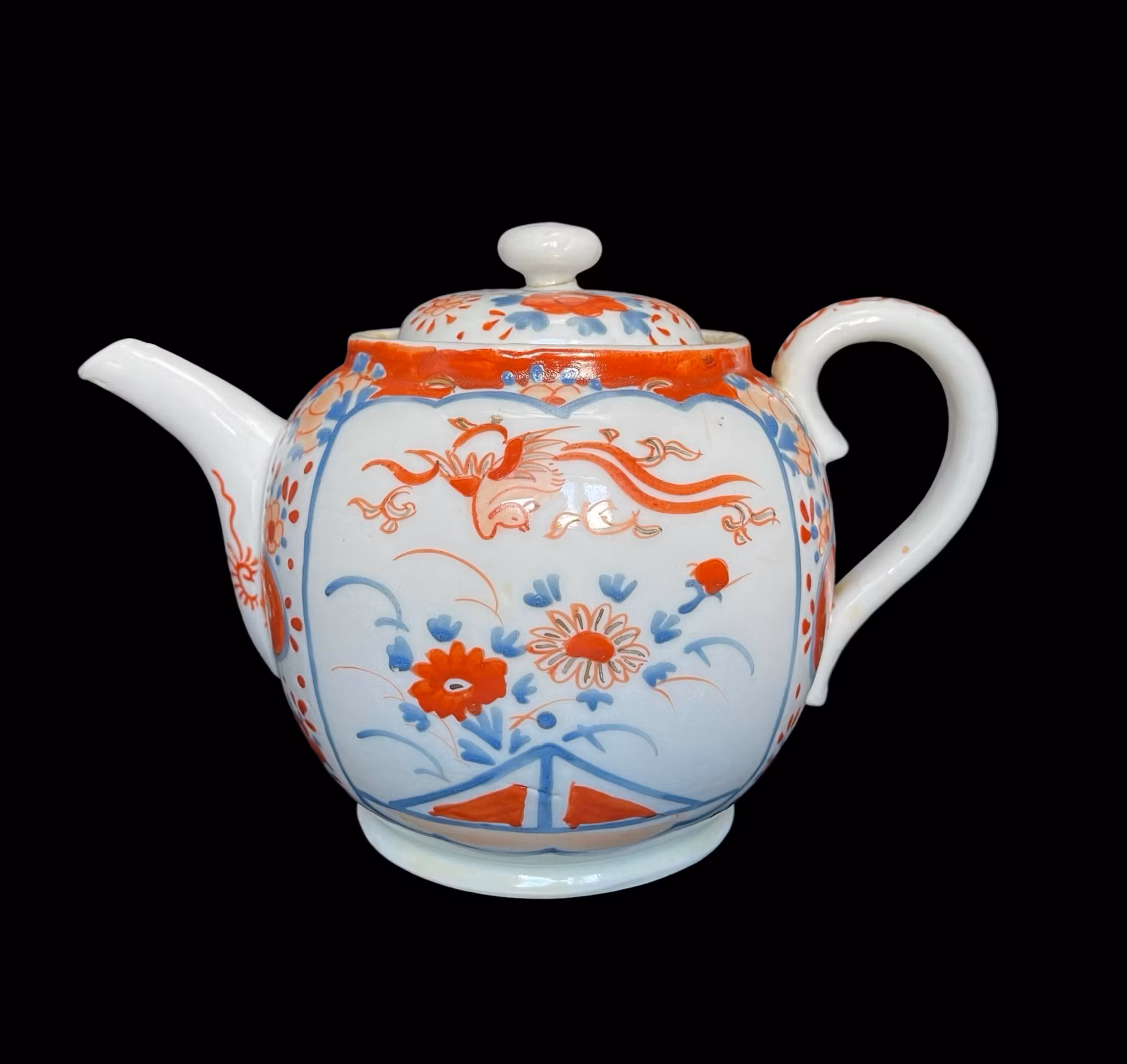 Antik japansk Imari porcelæn tekande