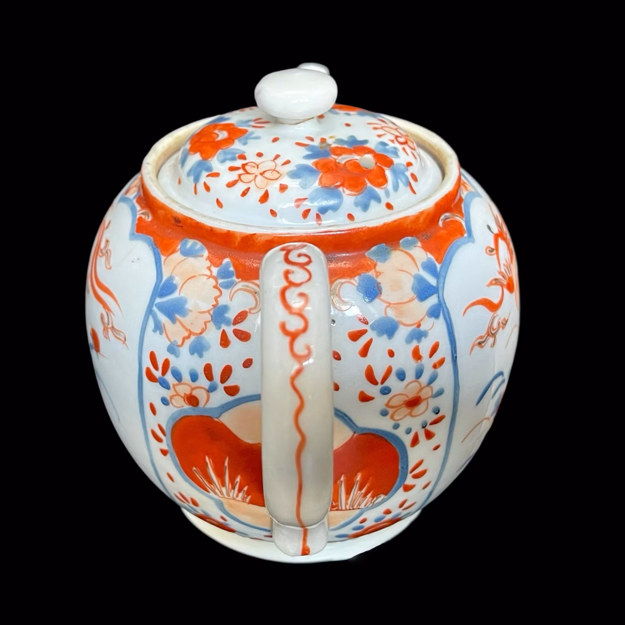 Antik japansk Imari porcelæn tekande