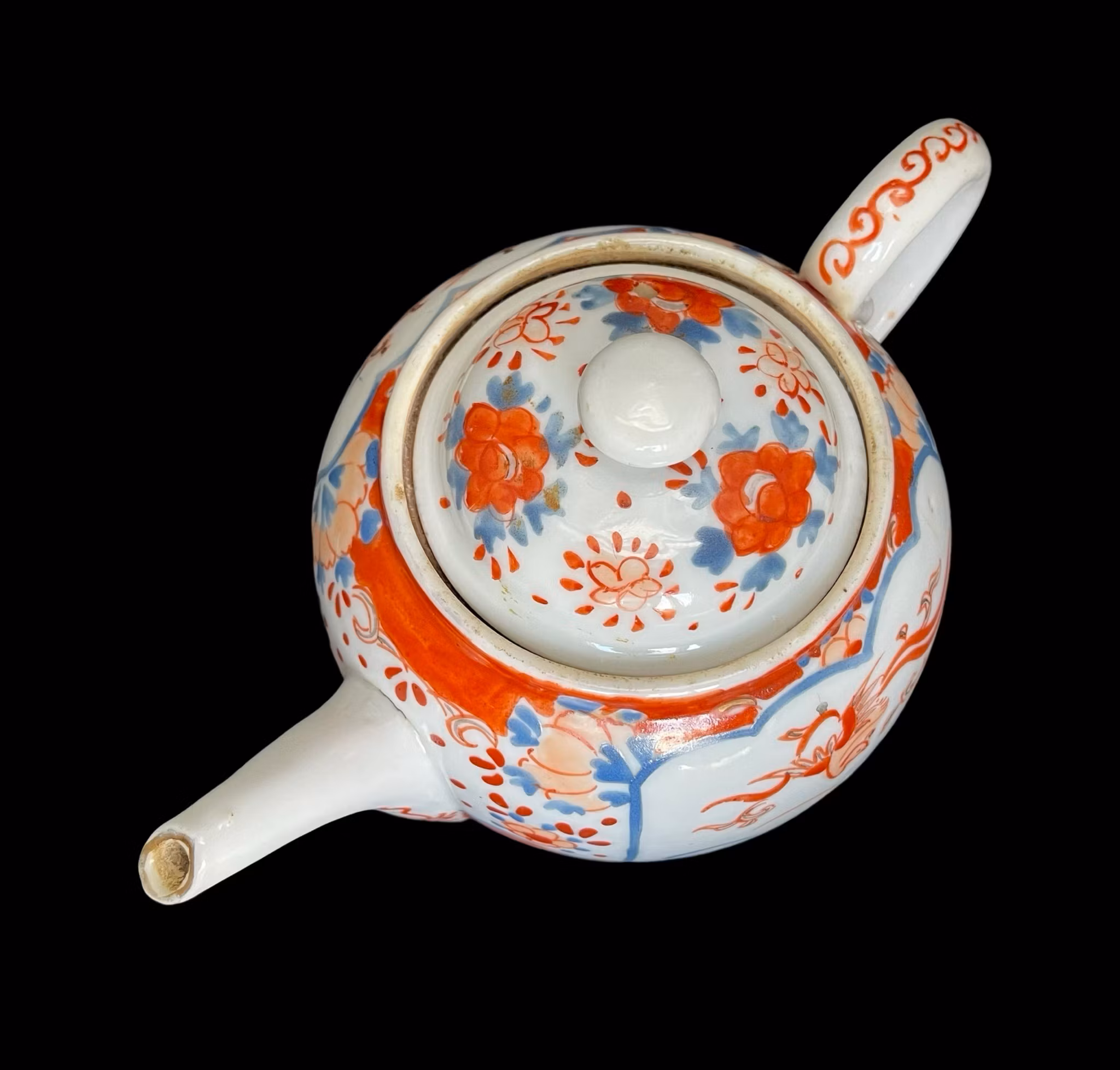 Antik japansk Imari porcelæn tekande