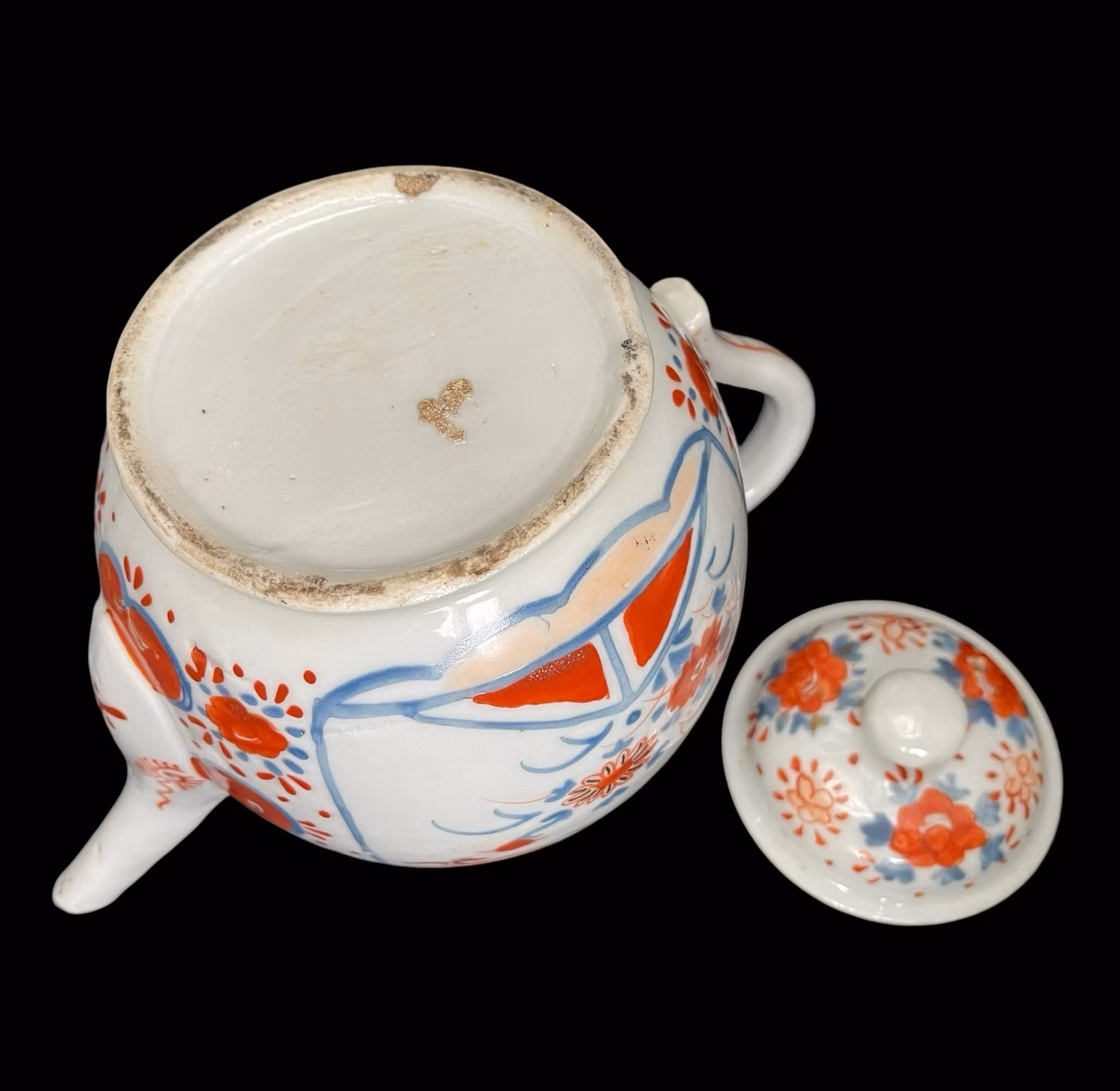 Antik japansk Imari porcelæn tekande